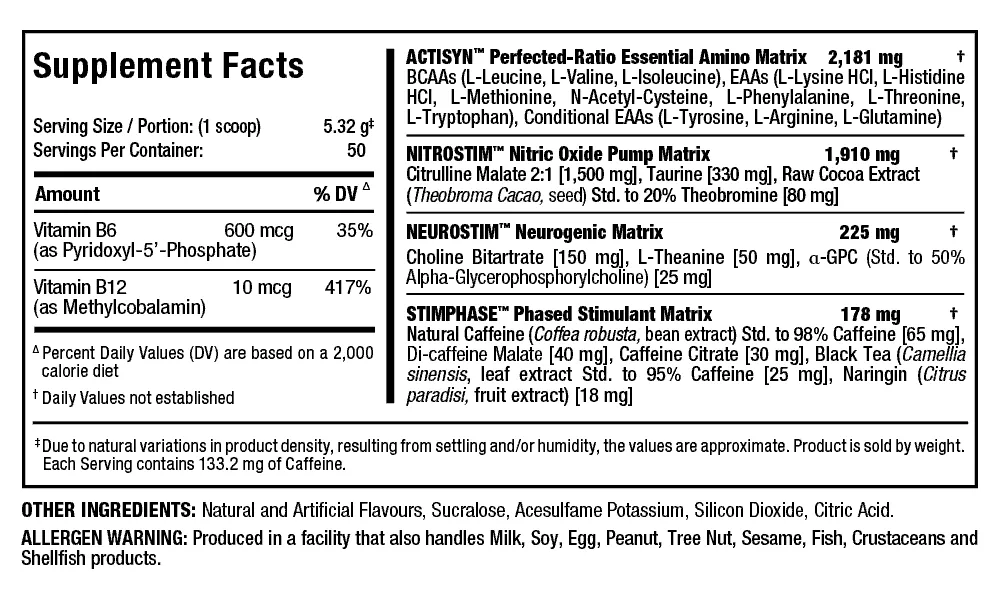 ALLMAX Nutrition Muscleprime Advanced Pre-Workout