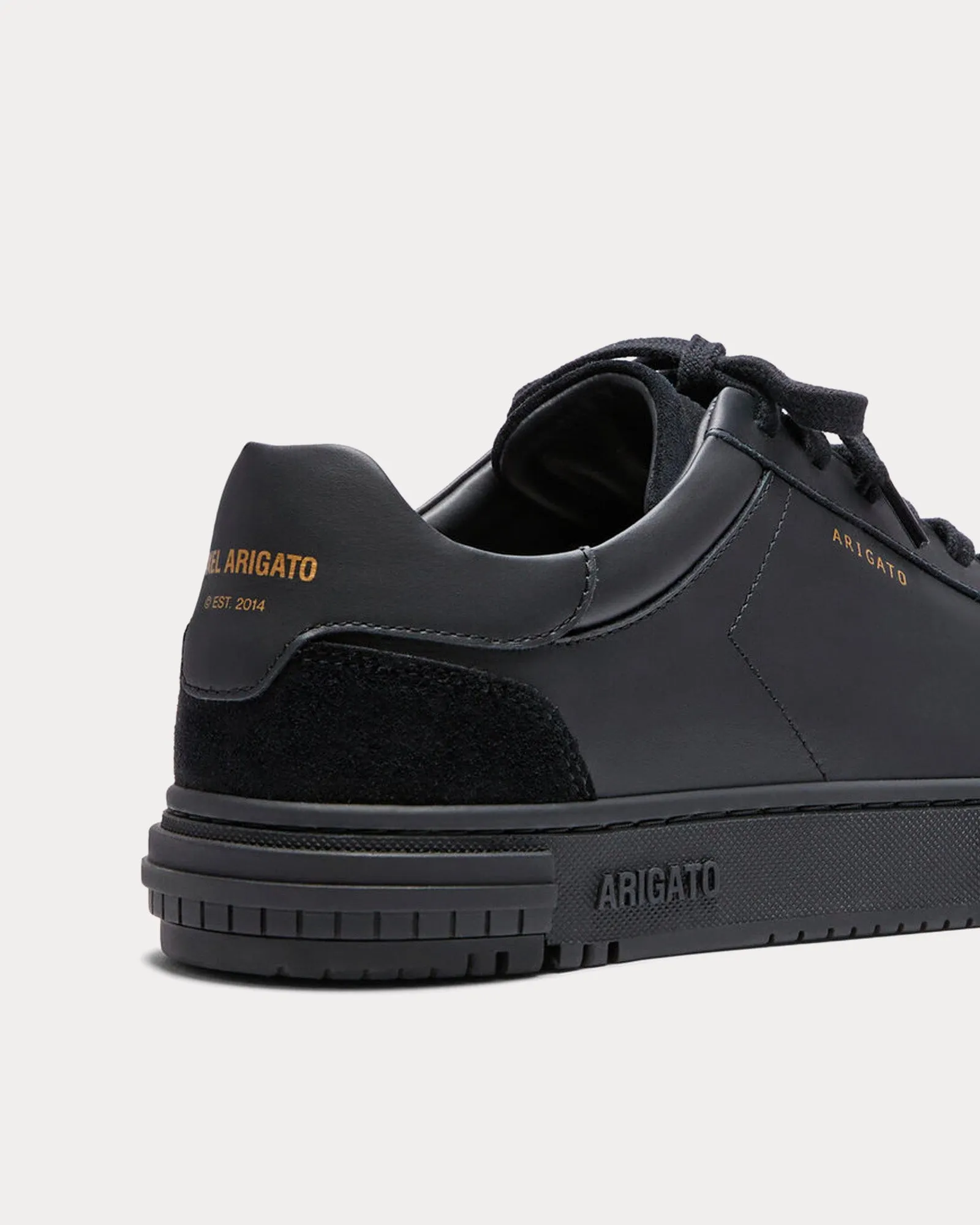 Atlas Black / Black Low Top Sneakers