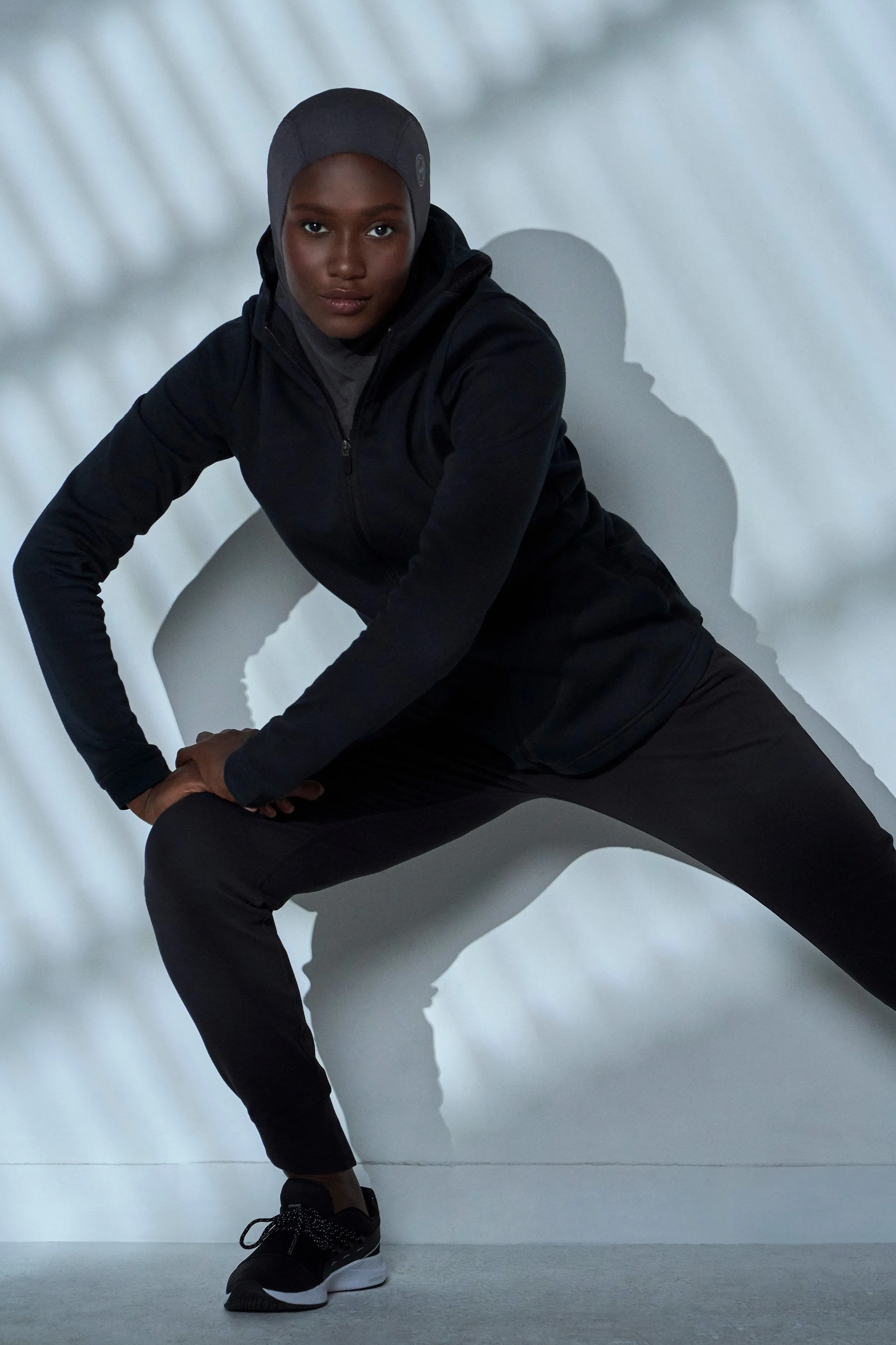 FlexFit Sport Hijab - Carbon