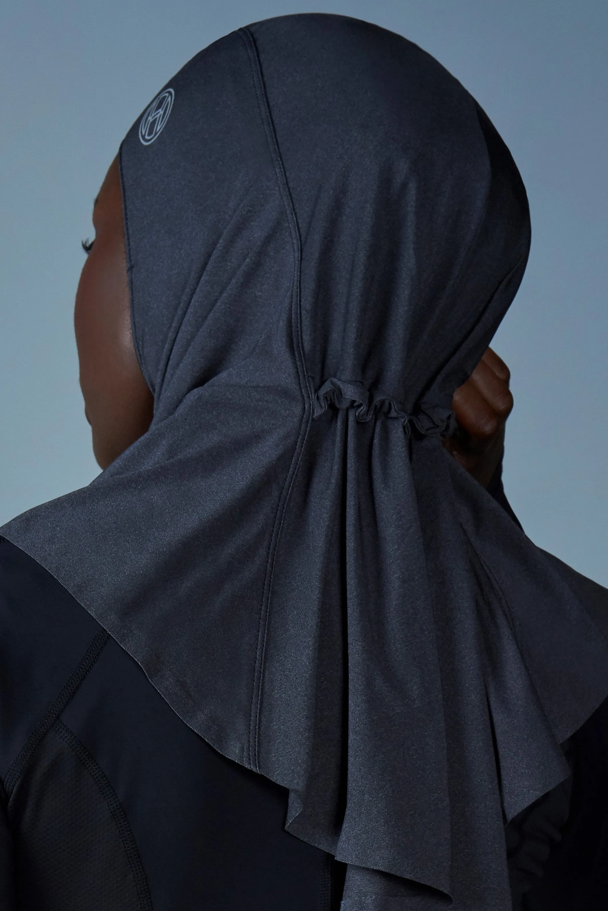 FlexFit Sport Hijab - Carbon